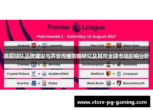 英超球队品牌建设与声誉传播策略研究及其对全球市场影响分析